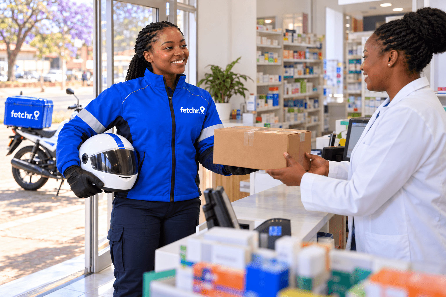 Fetchr delivering packages of all sizes